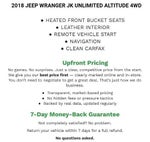 2018 Jeep Wrangler JK Unlimited Sahara 4x4