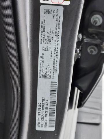 2021 RAM 1500 Big Horn 4x4 Crew Cab 5'7" Box