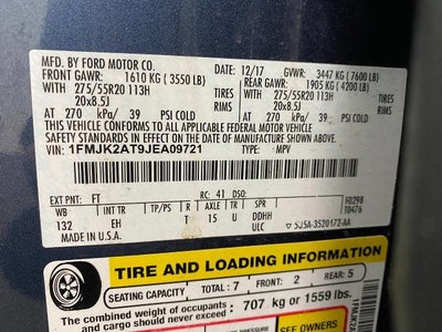 2018 Ford Expedition Max Limited 4x4