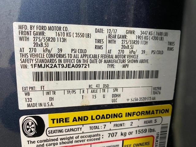 2018 Ford Expedition Max Limited 4x4