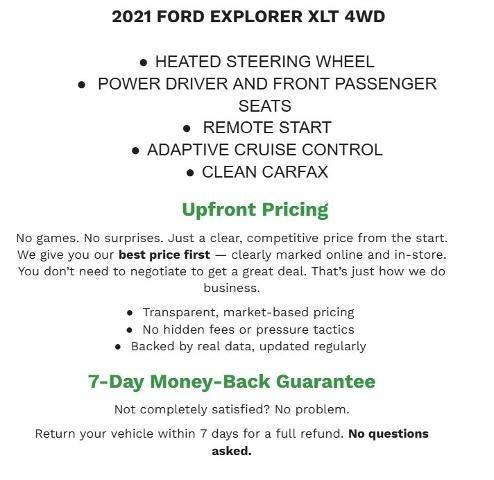 2021 Ford Explorer XLT 4WD