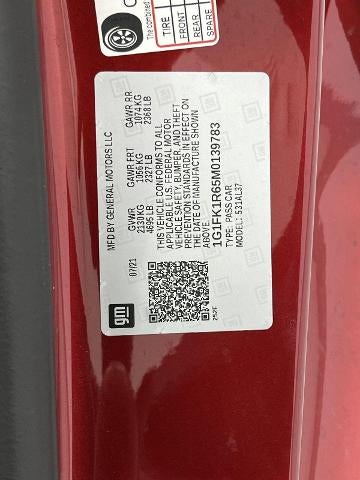 2021 Chevrolet Camaro 2dr Coupe ZL1