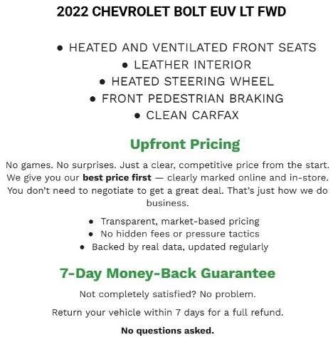 2022 Chevrolet Bolt EUV FWD 4dr LT