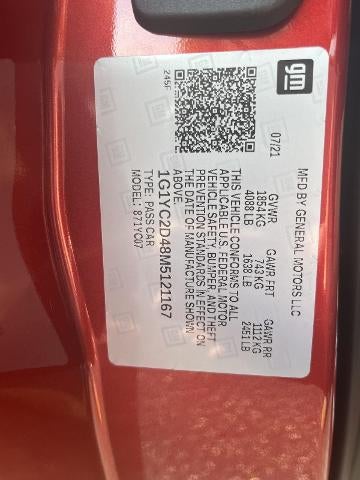 2021 Chevrolet Corvette Stingray Stingray Coupe 3LT