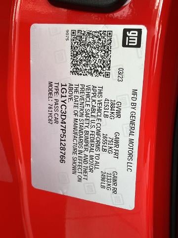 2023 Chevrolet Corvette Stingray Stingray Convertible 3LT