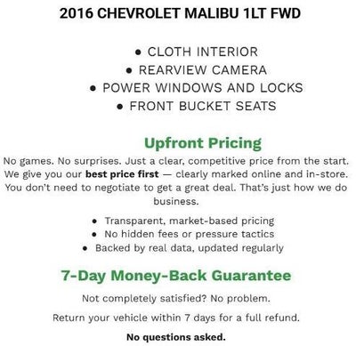 2016 Chevrolet Malibu 1LT