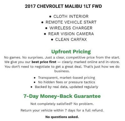 2017 Chevrolet Malibu 1LT