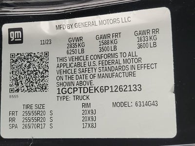 2023 Chevrolet Colorado Crew Cab Short Box 4-Wheel Drive Z71