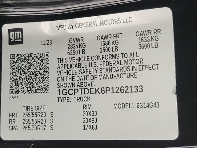 2023 Chevrolet Colorado Crew Cab Short Box 4-Wheel Drive Z71