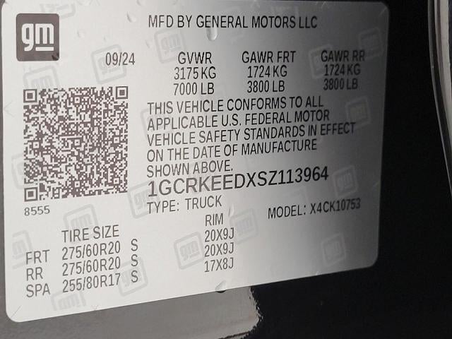 2025 Chevrolet Silverado 1500 Double Cab Standard Box 4-Wheel Drive RST