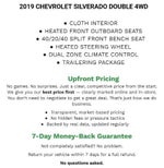 2019 Chevrolet Silverado 1500 Double Cab Standard Box 4-Wheel Drive RST