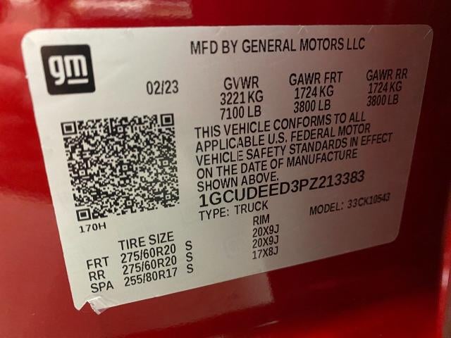 2023 Chevrolet Silverado 1500 Crew Cab Short Box 4-Wheel Drive RST