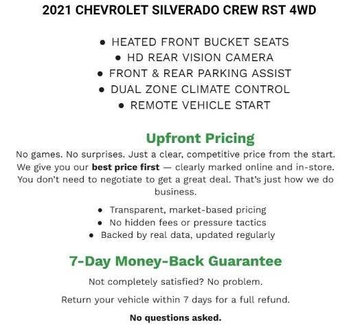 2021 Chevrolet Silverado 1500 Crew Cab Short Box 4-Wheel Drive RST
