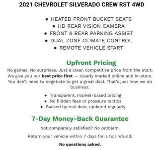 2021 Chevrolet Silverado 1500 Crew Cab Short Box 4-Wheel Drive RST
