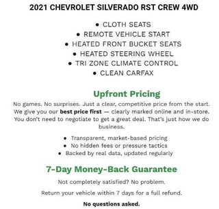 2021 Chevrolet Silverado 1500 Crew Cab Standard Box 4-Wheel Drive RST
