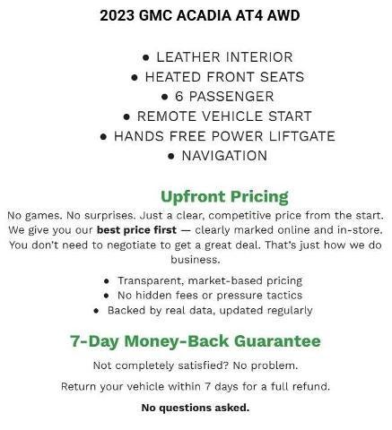 2023 GMC Acadia AWD AT4