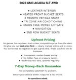 2023 GMC Acadia AWD SLT