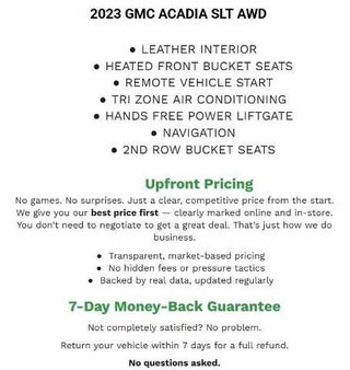 2023 GMC Acadia AWD SLT