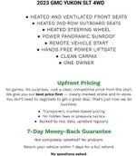 2023 GMC Yukon 4WD 4dr SLT