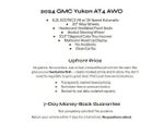 2024 GMC Yukon 4WD 4dr AT4