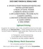 2025 GMC Yukon XL 4WD 4dr Denali