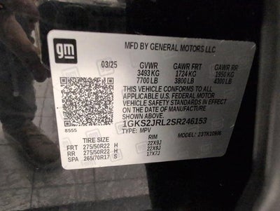 2025 GMC Yukon XL 4WD 4dr Denali