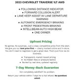 2023 Chevrolet Traverse AWD 1LT