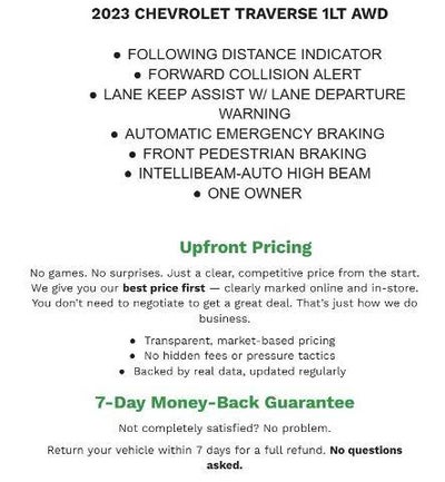 2023 Chevrolet Traverse AWD 1LT
