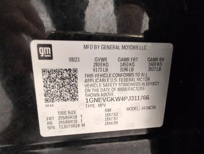 2023 Chevrolet Traverse AWD 1LT