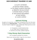 2023 Chevrolet Traverse AWD 1LT