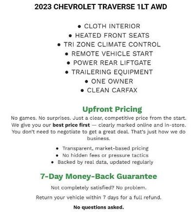 2023 Chevrolet Traverse AWD 1LT