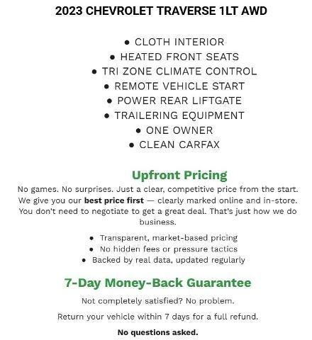 2023 Chevrolet Traverse AWD 1LT