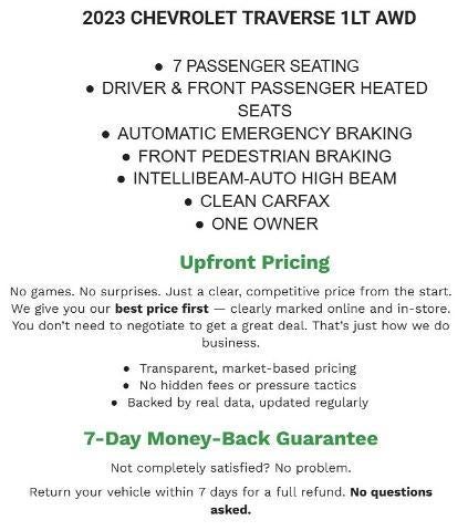 2023 Chevrolet Traverse AWD 1LT