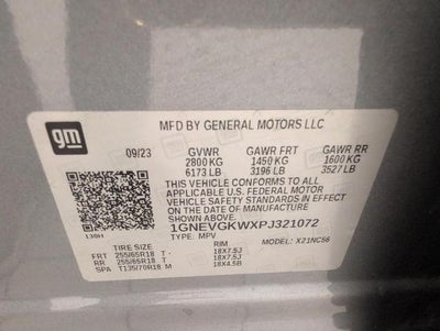 2023 Chevrolet Traverse AWD 1LT