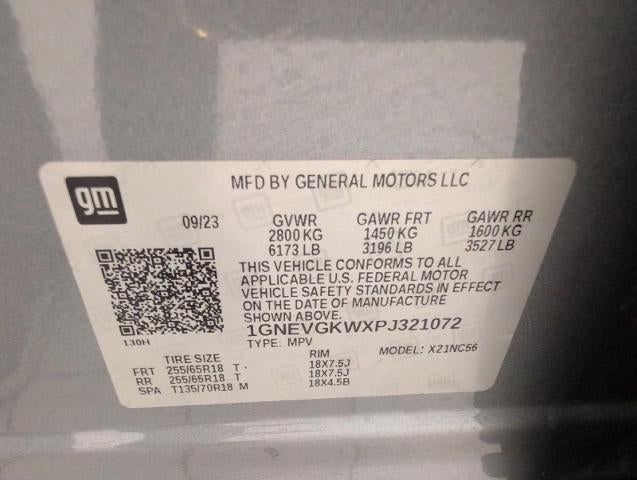 2023 Chevrolet Traverse AWD 1LT