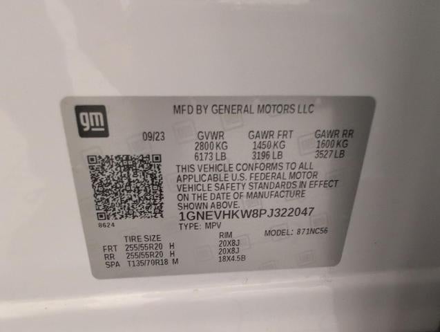 2023 Chevrolet Traverse AWD 3LT