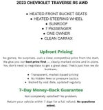 2023 Chevrolet Traverse AWD 2LT