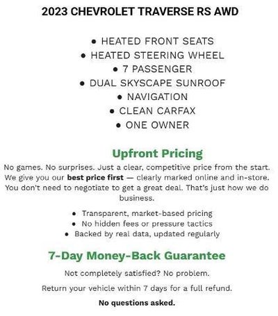 2023 Chevrolet Traverse AWD 2LT