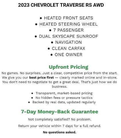 2023 Chevrolet Traverse AWD 2LT