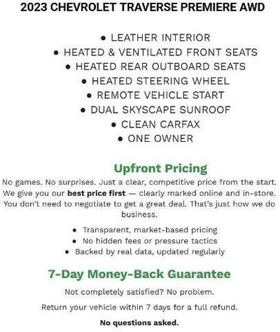 2023 Chevrolet Traverse AWD 1LZ