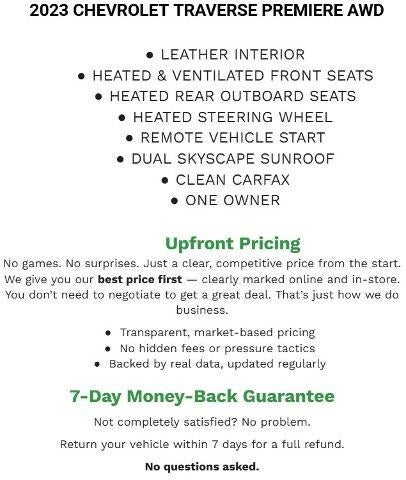 2023 Chevrolet Traverse AWD 1LZ