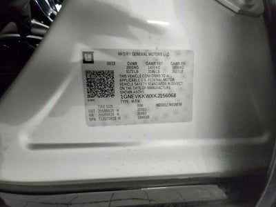 2019 Chevrolet Traverse AWD 1LZ