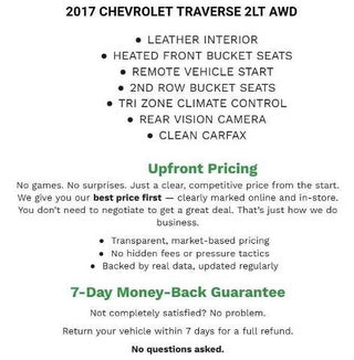 2017 Chevrolet Traverse AWD 2LT