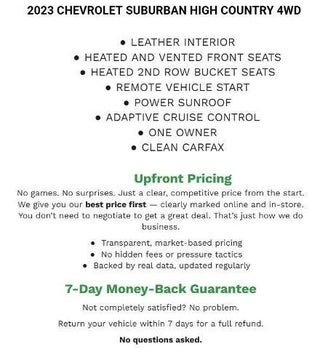 2023 Chevrolet Suburban 4WD High Country