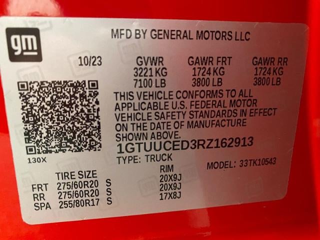 2024 GMC Sierra 1500 Crew Cab Short Box 4-Wheel Drive Elevation 3SB