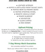 2024 GMC Sierra 1500 Crew Cab Short Box 4-Wheel Drive SLT