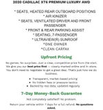 2020 Cadillac XT6 AWD 4dr Premium Luxury