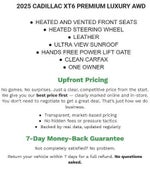 2025 Cadillac XT6 AWD 4dr Premium Luxury