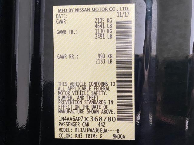 2018 Nissan Maxima Platinum 3.5L