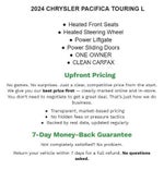2024 Chrysler Pacifica Touring L FWD